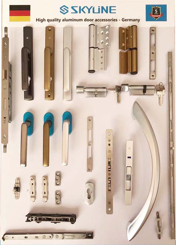 Skyline phụ kiện cửa nhôm kính - Phụ kiện đẳng cấp Châu Âu
